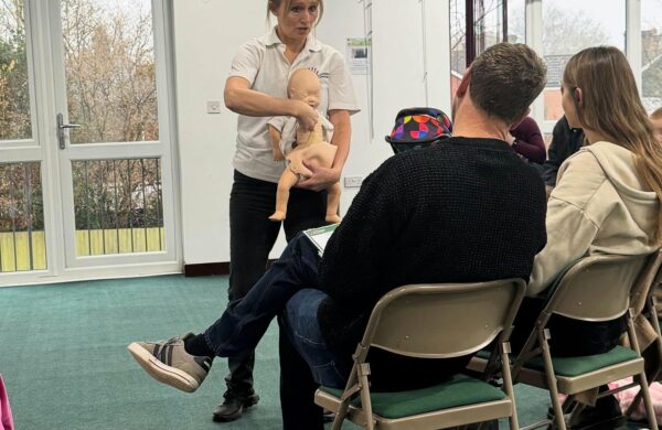 Baby Resuscitation Course in action